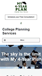 Mobile Screenshot of my4yearplan.com